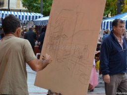 Concurso de Pintura al aire Libre en Mula 2011